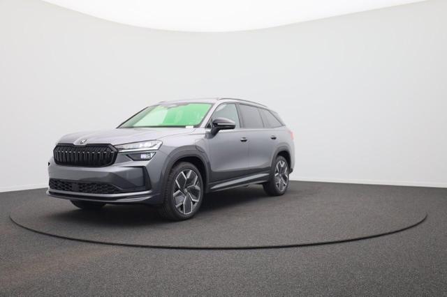 Skoda Kodiaq - Sportline 1.5 TSI 204PS PHEV DSG Sitzheizung v+h Frontscheibe beheizb. 20"LM schwenkb. AHK elektr. PanoDach Alcantara PDC R&uuml;ckf.Kamera Klimaautomatik Lenkradheizung Navi Apple CarPlay Android Auto 2xKeyless vollelektr. Reichweite 116KM