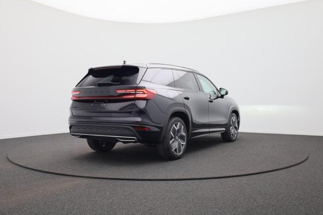 Skoda Kodiaq Sportline 1.5 TSI 204PS PHEV DSG Sitzheizung v+h Frontscheibe beheizb. 20"LM schwenkb. AHK elektr. PanoDach Alcantara PDC R&uuml;ckf.Kamera Klimaautomatik Lenkradheizung Navi Apple CarPlay Android Auto 2xKeyless vollelektr. Reichweite 116KM 