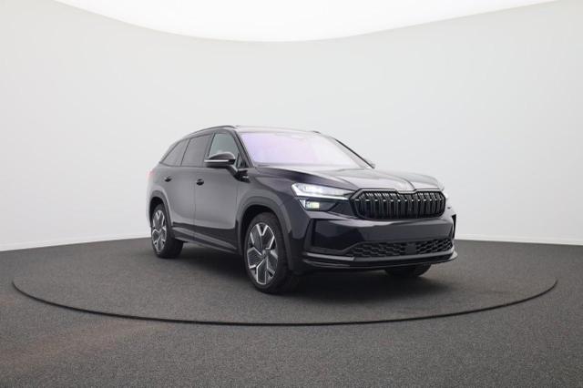 Skoda Kodiaq Sportline 1.5 TSI 204PS PHEV DSG Sitzheizung v+h Frontscheibe beheizb. 20"LM schwenkb. AHK elektr. PanoDach Alcantara PDC R&uuml;ckf.Kamera Klimaautomatik Lenkradheizung Navi Apple CarPlay Android Auto 2xKeyless vollelektr. Reichweite 116KM 