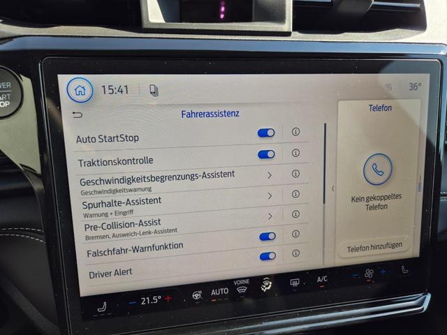 Ford Puma Titanium 1.0 EcoBoost Hybrid 125PS Automatik Klimaautomatik Sitzheizung Lenkradheizung Frontscheibe beheizb. LED-Scheinwerfer SYNC4 Bluetooth Apple CarPlay Android Auto PDC v+h 