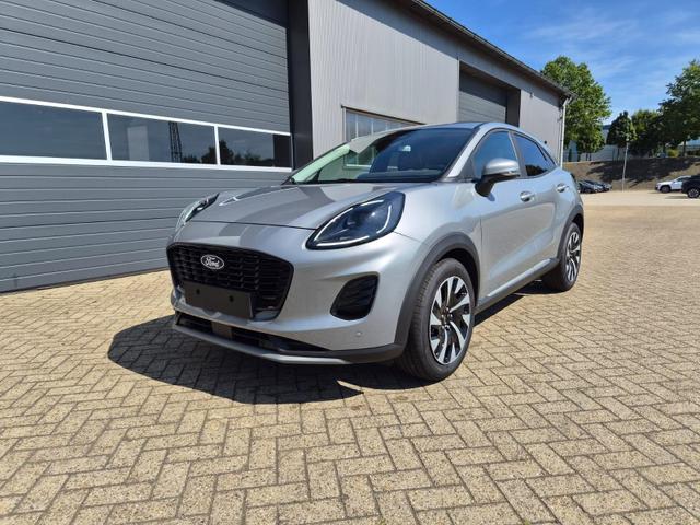 Ford Puma - Titanium 1.0 EcoBoost Hybrid 125PS Automatik Klimaautomatik Sitzheizung Lenkradheizung Frontscheibe beheizb. LED-Scheinwerfer SYNC4 Bluetooth Apple CarPlay Android Auto PDC v+h