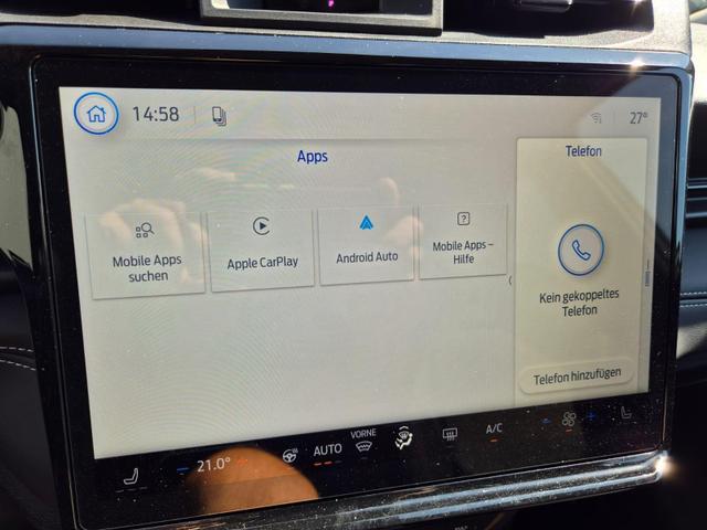 Ford Puma Titanium 1.0 EcoBoost Hybrid 125PS Automatik Klimaautomatik Sitzheizung Lenkradheizung Frontscheibe beheizb. LED-Scheinwerfer SYNC4 Bluetooth Apple CarPlay Android Auto PDC v+h 