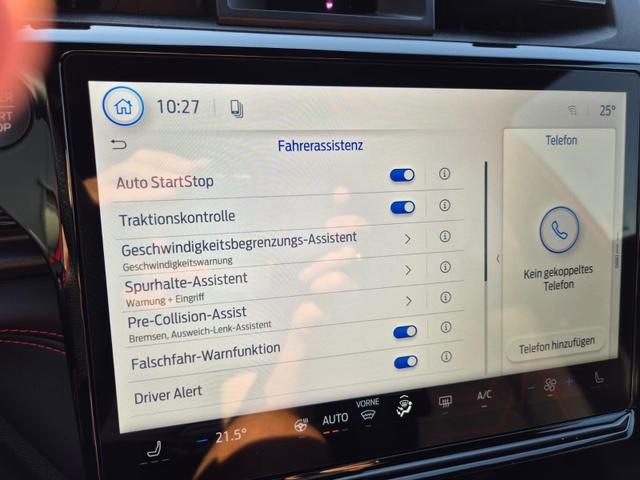 Ford Puma ST-Line X 1.0 EcoBoost Hybrid 125PS Automatik Premium Leder (Sensico) B+O-Sound elektr. Heckklappe Klimaautomatik Sitzheizung Lenkradheizung Frontscheibe beheizb. Ford-Navi SYNC4 Bluetooth Apple CarPlay Android Auto PDC v+h 18-LM 
