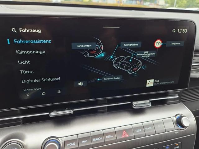 Hyundai KONA Trend 1.6 T-GDI 150PS Automatik Voll-LED-Scheinw. Sitzheizung Lenkradheizung ACC Klimaautomatik Navi Touchscreen DAB+ Apple CarPlay + Android Auto PDC v+h R&uuml;ckf.Kamera 2xKeyless 17-LM 