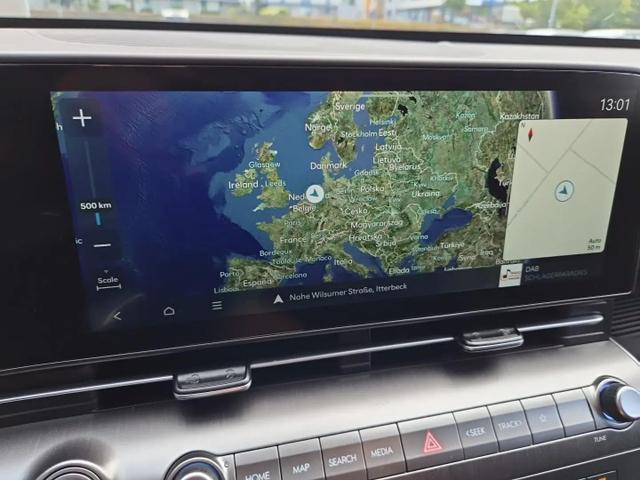 Hyundai KONA Trend 1.6 T-GDI 150PS Automatik Voll-LED-Scheinw. Sitzheizung Lenkradheizung ACC Klimaautomatik Navi Touchscreen DAB+ Apple CarPlay + Android Auto PDC v+h R&uuml;ckf.Kamera 2xKeyless 17-LM 