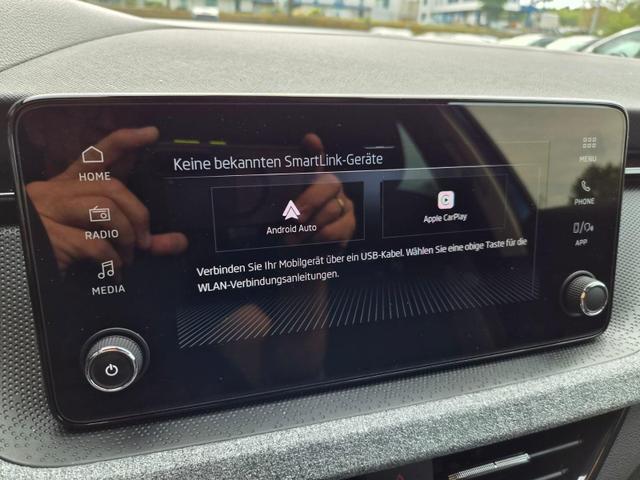 Skoda Kamiq 1.5 TSI 150PS DSG Selection Klimaautomatik Sitzheizung R&uuml;ckf.Kamera PDC Apple CarPlay + Android Auto Tempomat Garantieverl&auml;ngerung 16"LM 