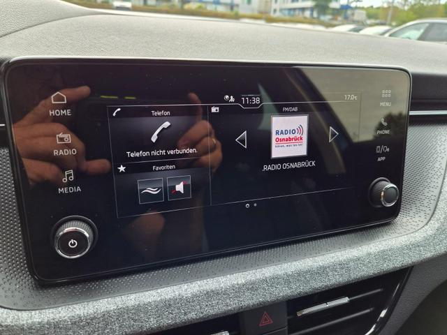 Skoda Kamiq 1.5 TSI 150PS DSG Selection Klimaautomatik Sitzheizung R&uuml;ckf.Kamera PDC Apple CarPlay + Android Auto Tempomat Garantieverl&auml;ngerung 16"LM 