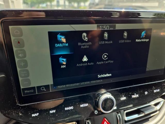 Hyundai i30 Kombi 1.6 T-GDI 150PS Automatik N-Line Sitzheizung Lenkradheizung Klimaautomatik Navi 10,3"-Touchscreen Bluelink Apple CarPlay + Android Auto PDC v+h R&uuml;ckf.Kamera 18-LM 