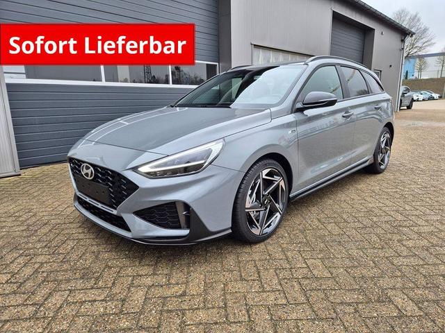 Hyundai i30 Kombi - 1.6 T-GDI 150PS Automatik N-Line Sitzheizung Lenkradheizung Klimaautomatik Navi 10,3"-Touchscreen Bluelink Apple CarPlay + Android Auto PDC v+h R&uuml;ckf.Kamera 18-LM