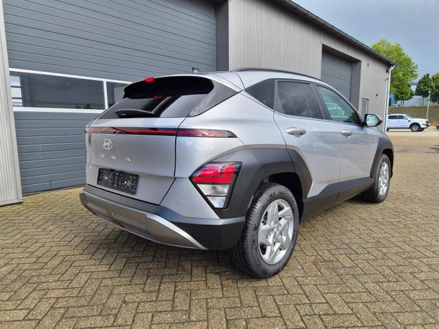 Hyundai KONA Trend 1.6 T-GDI 150PS Automatik Voll-LED-Scheinw. Sitzheizung Lenkradheizung ACC Klimaautomatik Navi Touchscreen DAB+ Apple CarPlay + Android Auto PDC v+h R&uuml;ckf.Kamera 2xKeyless 17-LM 