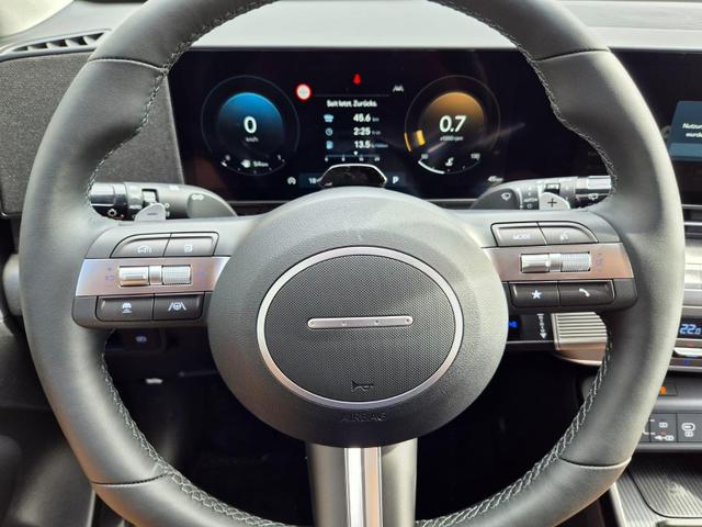 Hyundai KONA Trend 1.6 T-GDI 150PS Automatik Voll-LED-Scheinw. Sitzheizung Lenkradheizung ACC Klimaautomatik Navi Touchscreen DAB+ Apple CarPlay + Android Auto PDC v+h R&uuml;ckf.Kamera 2xKeyless 17-LM 