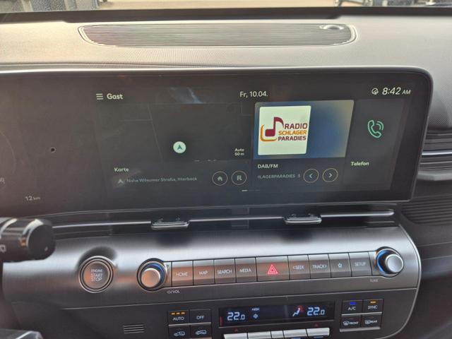 Hyundai KONA Trend 1.6 T-GDI 150PS Automatik Voll-LED-Scheinw. Sitzheizung Lenkradheizung ACC Klimaautomatik Navi Touchscreen DAB+ Apple CarPlay + Android Auto PDC v+h R&uuml;ckf.Kamera 2xKeyless 17-LM 