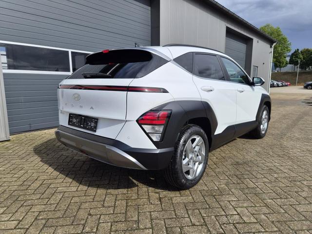Hyundai KONA Trend 1.6 T-GDI 150PS Automatik Voll-LED-Scheinw. Sitzheizung Lenkradheizung ACC Klimaautomatik Navi Touchscreen DAB+ Apple CarPlay + Android Auto PDC v+h R&uuml;ckf.Kamera 2xKeyless 17-LM 