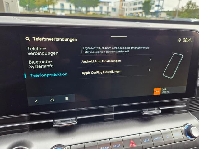 Hyundai KONA Trend 1.6 T-GDI 150PS Voll-LED-Scheinw. Sitzheizung Lenkradheizung Klimaautomatik Tempomat Navi Touchscreen DAB+ Apple CarPlay + Android Auto PDC v+h R&uuml;ckf.Kamera 2xKeyless 17-LM 