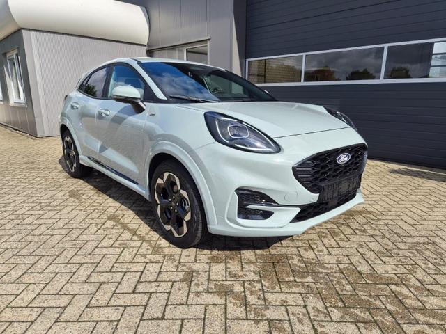 Ford Puma ST-Line X 1.0 EcoBoost Hybrid 125PS Automatik Premium Leder (Sensico) B+O-Sound elektr. Heckklappe Klimaautomatik Sitzheizung Lenkradheizung Frontscheibe beheizb. Ford-Navi SYNC4 Bluetooth Apple CarPlay Android Auto PDC v+h 18-LM 