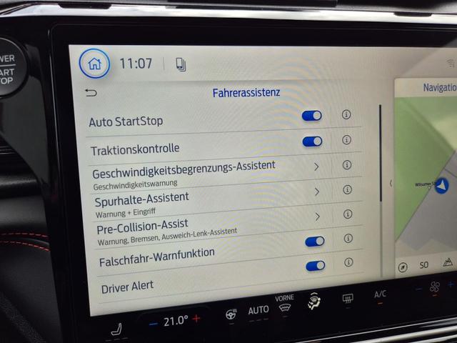Ford Puma ST-Line X 1.0 EcoBoost Hybrid 125PS Automatik Premium Leder (Sensico) B+O-Sound elektr. Heckklappe Klimaautomatik Sitzheizung Lenkradheizung Frontscheibe beheizb. Ford-Navi SYNC4 Bluetooth Apple CarPlay Android Auto PDC v+h 18-LM 