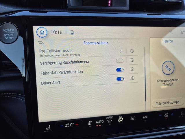 Ford Puma Titanium 1.0 EcoBoost Hybrid 125PS Automatik R&uuml;ckf.Kamera Klimaautomatik Sitzheizung Lenkradheizung Frontscheibe beheizb. LED-Scheinwerfer SYNC4 Bluetooth Apple CarPlay Android Auto PDC v+h 