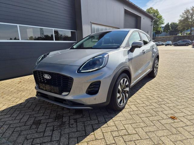 Ford Puma - Titanium 1.0 EcoBoost Hybrid 125PS Automatik abnehm. AHK ACC 4xKamera Klimaautomatik Sitzheizung Lenkradheizung Frontscheibe beheizb. LED-Scheinwerfer SYNC4 Bluetooth Apple CarPlay Android Auto PDC v+h