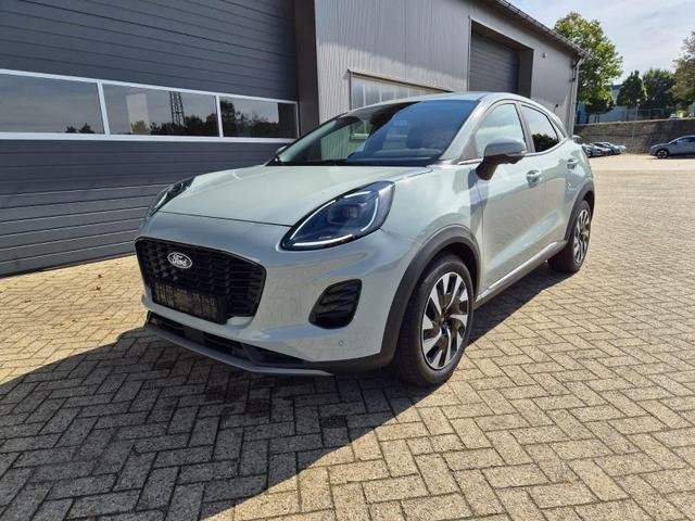 Ford Puma - Titanium 1.0 EcoBoost Hybrid 125PS Automatik abnehm. AHK ACC 4xKamera Klimaautomatik Sitzheizung Lenkradheizung Frontscheibe beheizb. LED-Scheinwerfer SYNC4 Bluetooth Apple CarPlay Android Auto PDC v+h