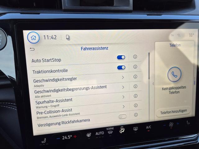 Ford Puma Titanium 1.0 EcoBoost Hybrid 125PS Automatik abnehm. AHK ACC 4xKamera Klimaautomatik Sitzheizung Lenkradheizung Frontscheibe beheizb. LED-Scheinwerfer SYNC4 Bluetooth Apple CarPlay Android Auto PDC v+h 