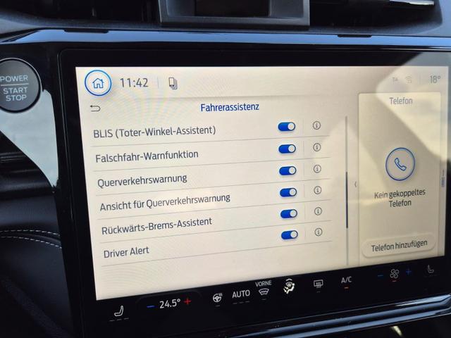 Ford Puma Titanium 1.0 EcoBoost Hybrid 125PS Automatik abnehm. AHK ACC 4xKamera Klimaautomatik Sitzheizung Lenkradheizung Frontscheibe beheizb. LED-Scheinwerfer SYNC4 Bluetooth Apple CarPlay Android Auto PDC v+h 