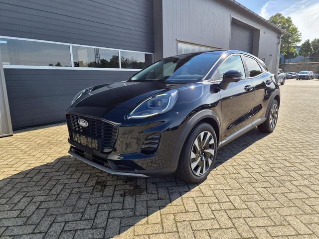 Ford Puma - Titanium 1.0 EcoBoost Hybrid 125PS Automatik abnehm. AHK ACC 4xKamera Klimaautomatik Sitzheizung Lenkradheizung Frontscheibe beheizb. LED-Scheinwerfer SYNC4 Bluetooth Apple CarPlay Android Auto PDC v+h