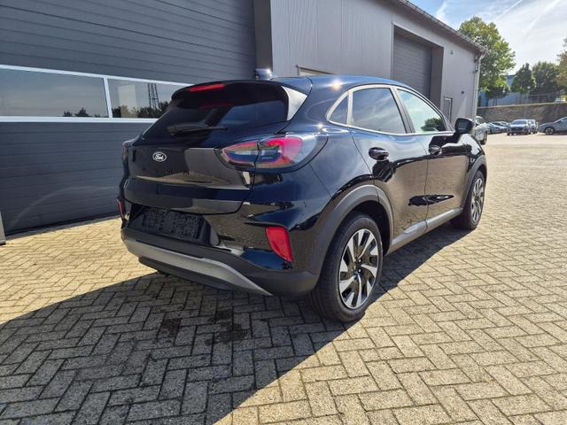 Ford Puma Titanium 1.0 EcoBoost Hybrid 125PS Automatik abnehm. AHK ACC 4xKamera Klimaautomatik Sitzheizung Lenkradheizung Frontscheibe beheizb. LED-Scheinwerfer SYNC4 Bluetooth Apple CarPlay Android Auto PDC v+h 