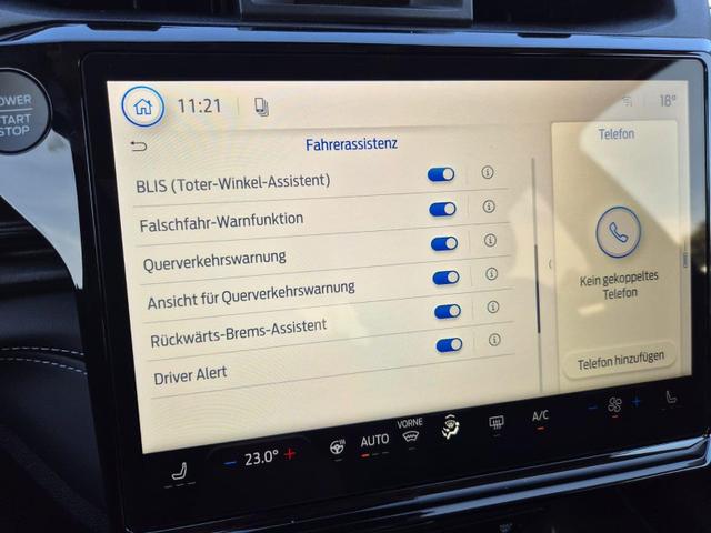 Ford Puma Titanium 1.0 EcoBoost Hybrid 125PS Automatik abnehm. AHK ACC 4xKamera Klimaautomatik Sitzheizung Lenkradheizung Frontscheibe beheizb. LED-Scheinwerfer SYNC4 Bluetooth Apple CarPlay Android Auto PDC v+h 