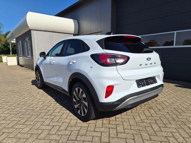Ford Puma Titanium 1.0 EcoBoost Hybrid 125PS Automatik abnehm. AHK ACC 4xKamera Klimaautomatik Sitzheizung Lenkradheizung Frontscheibe beheizb. LED-Scheinwerfer SYNC4 Bluetooth Apple CarPlay Android Auto PDC v+h 