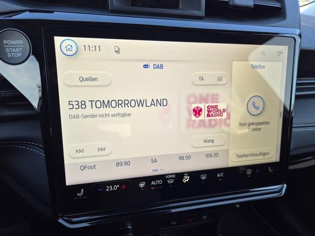Ford Puma Titanium 1.0 EcoBoost Hybrid 125PS Automatik abnehm. AHK ACC 4xKamera Klimaautomatik Sitzheizung Lenkradheizung Frontscheibe beheizb. LED-Scheinwerfer SYNC4 Bluetooth Apple CarPlay Android Auto PDC v+h 