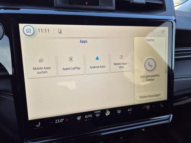 Ford Puma Titanium 1.0 EcoBoost Hybrid 125PS Automatik abnehm. AHK ACC 4xKamera Klimaautomatik Sitzheizung Lenkradheizung Frontscheibe beheizb. LED-Scheinwerfer SYNC4 Bluetooth Apple CarPlay Android Auto PDC v+h 
