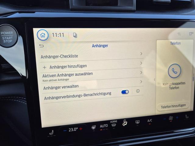 Ford Puma Titanium 1.0 EcoBoost Hybrid 125PS Automatik abnehm. AHK ACC 4xKamera Klimaautomatik Sitzheizung Lenkradheizung Frontscheibe beheizb. LED-Scheinwerfer SYNC4 Bluetooth Apple CarPlay Android Auto PDC v+h 