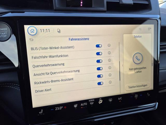 Ford Puma Titanium 1.0 EcoBoost Hybrid 125PS Automatik abnehm. AHK ACC 4xKamera Klimaautomatik Sitzheizung Lenkradheizung Frontscheibe beheizb. LED-Scheinwerfer SYNC4 Bluetooth Apple CarPlay Android Auto PDC v+h 
