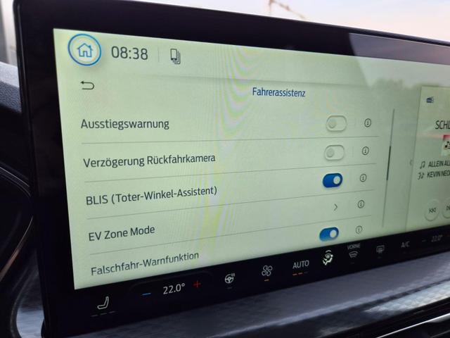 Ford Kuga Titanium 243PS PHEV Automatik Sitzheizung v+h Lenkradheizung Frontscheibe beheizb. Klimaautomatik Navi SYNC4 Apple CarPlay Android Auto Touchscreen PDC 4xKamera 2xKeyless 17"LM vollelektr. Reichweite 66KM 