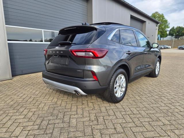 Ford Kuga Titanium 243PS PHEV Automatik schwenkb. AHK elektr. PanoDach Sitzheizung v+h Lenkradheizung Frontscheibe beheizb. Klimaautomatik Navi SYNC4 Apple CarPlay Android Auto Touchscreen PDC 4xKamera 2xKeyless 17"LM vollelektr. Reichweite 66KM 