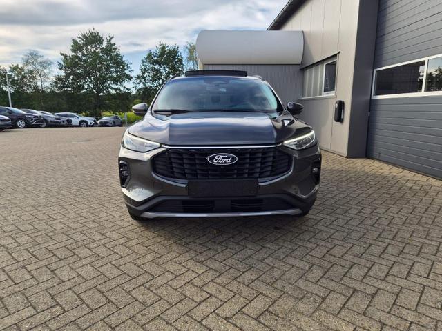 Ford Kuga Titanium 243PS PHEV Automatik schwenkb. AHK elektr. PanoDach Sitzheizung v+h Lenkradheizung Frontscheibe beheizb. Klimaautomatik Navi SYNC4 Apple CarPlay Android Auto Touchscreen PDC 4xKamera 2xKeyless 17"LM vollelektr. Reichweite 66KM 