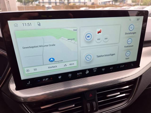 Ford Kuga Titanium 243PS PHEV Automatik schwenkb. AHK Sitzheizung v+h Lenkradheizung Frontscheibe beheizb. Klimaautomatik Navi SYNC4 Apple CarPlay Android Auto Touchscreen PDC 4xKamera 2xKeyless 17"LM vollelektr. Reichweite 66KM 