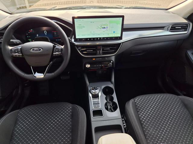 Ford Kuga Titanium 243PS PHEV Automatik schwenkb. AHK Sitzheizung v+h Lenkradheizung Frontscheibe beheizb. Klimaautomatik Navi SYNC4 Apple CarPlay Android Auto Touchscreen PDC 4xKamera 2xKeyless 17"LM vollelektr. Reichweite 66KM 
