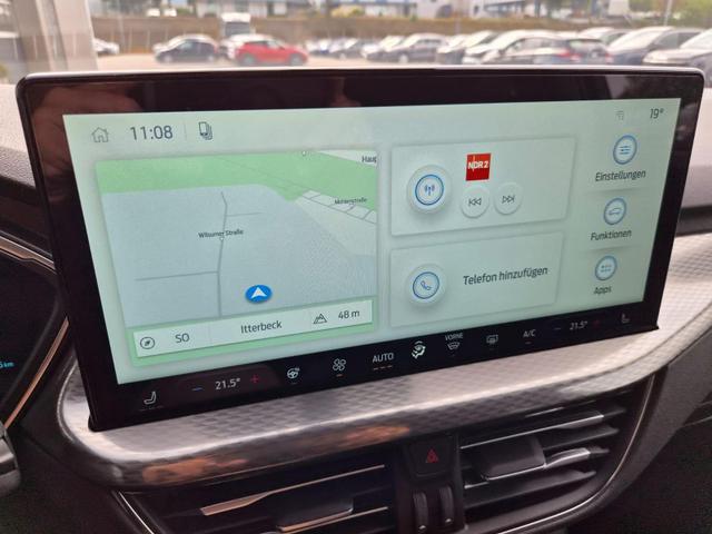 Ford Kuga Titanium 243PS PHEV Automatik schwenkb. AHK Sitzheizung v+h Lenkradheizung Frontscheibe beheizb. Klimaautomatik Navi SYNC4 Apple CarPlay Android Auto Touchscreen PDC 4xKamera 2xKeyless 17"LM vollelektr. Reichweite 66KM 