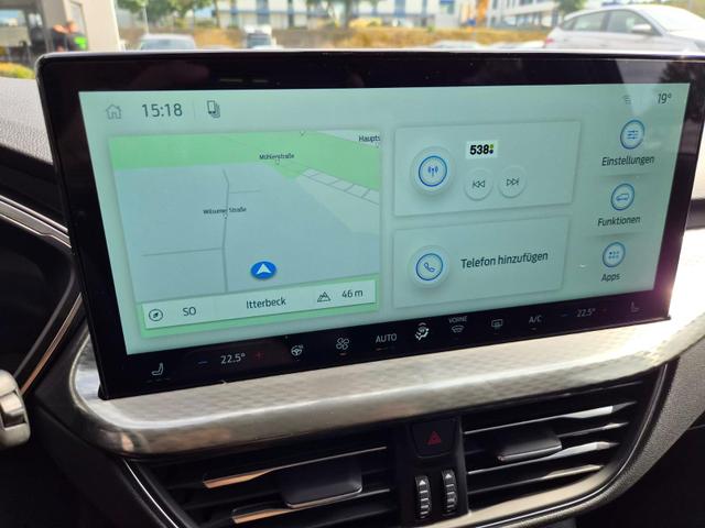 Ford Kuga Titanium 243PS PHEV Automatik Sitzheizung v+h Lenkradheizung Frontscheibe beheizb. Klimaautomatik Navi SYNC4 Apple CarPlay Android Auto Touchscreen PDC 4xKamera 2xKeyless 17"LM vollelektr. Reichweite 66KM 