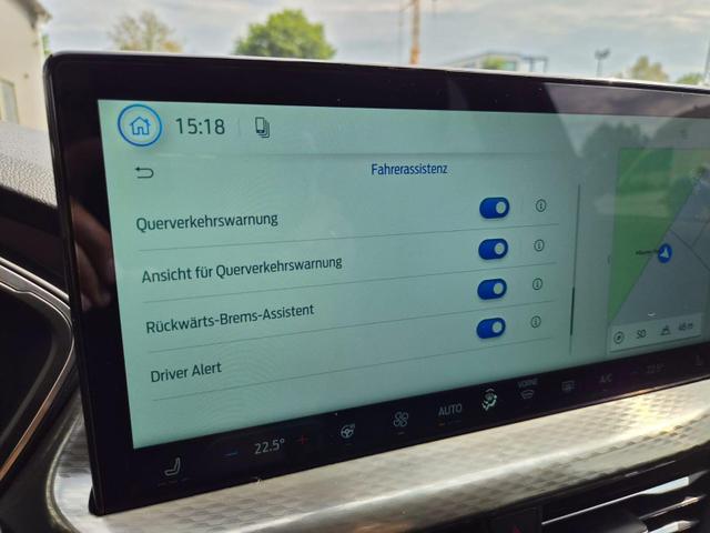 Ford Kuga Titanium 243PS PHEV Automatik Sitzheizung v+h Lenkradheizung Frontscheibe beheizb. Klimaautomatik Navi SYNC4 Apple CarPlay Android Auto Touchscreen PDC 4xKamera 2xKeyless 17"LM vollelektr. Reichweite 66KM 