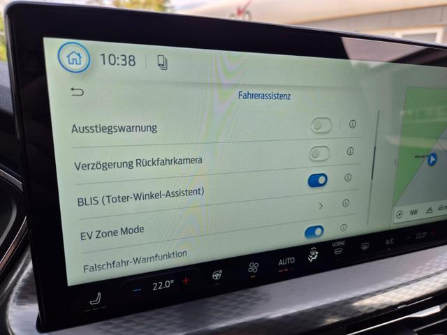 Ford Kuga Titanium 243PS PHEV Automatik Sitzheizung v+h Lenkradheizung Frontscheibe beheizb. Klimaautomatik Navi SYNC4 Apple CarPlay Android Auto Touchscreen PDC 4xKamera 2xKeyless 17"LM vollelektr. Reichweite 66KM 