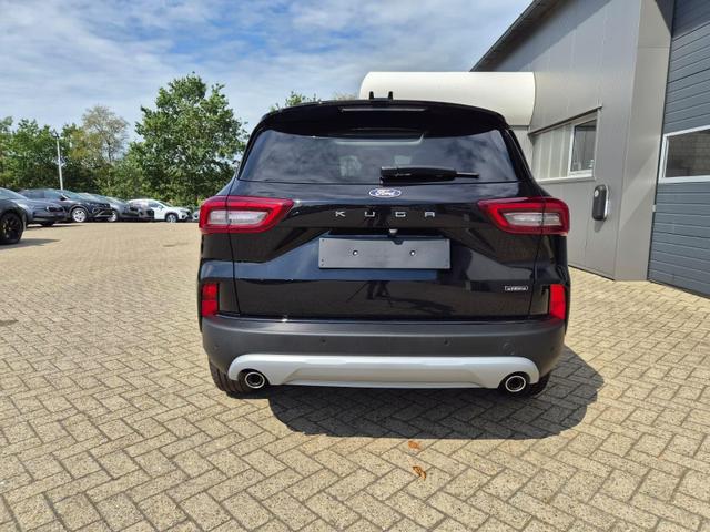 Ford Kuga Titanium 243PS PHEV Automatik schwenkb. AHK elektr. PanoDach Sitzheizung v+h Lenkradheizung Frontscheibe beheizb. Klimaautomatik Navi SYNC4 Apple CarPlay Android Auto Touchscreen PDC 4xKamera 2xKeyless 17"LM vollelektr. Reichweite 66KM 