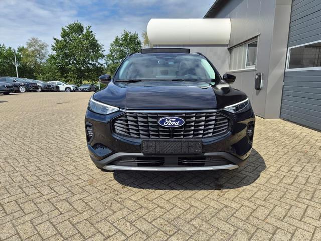 Ford Kuga Titanium 243PS PHEV Automatik schwenkb. AHK elektr. PanoDach Sitzheizung v+h Lenkradheizung Frontscheibe beheizb. Klimaautomatik Navi SYNC4 Apple CarPlay Android Auto Touchscreen PDC 4xKamera 2xKeyless 17"LM vollelektr. Reichweite 66KM 
