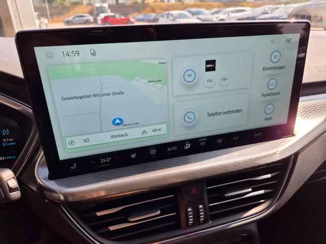 Ford Kuga Titanium 243PS PHEV Automatik Sitzheizung v+h Lenkradheizung Frontscheibe beheizb. Klimaautomatik Navi SYNC4 Apple CarPlay Android Auto Touchscreen PDC 4xKamera 2xKeyless 17"LM vollelektr. Reichweite 66KM 