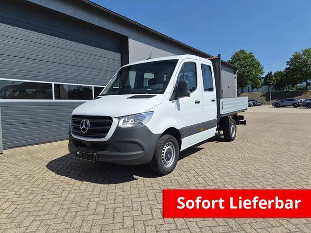 Mercedes-Benz Sprinter - 317 Pritsche Doppelkabine L2 2.0 CDi 170PS Automatik Heckantrieb 3,5t 6-Sitzer AHK Klimaautomatik Bluetooth DAB Apple CarPlay Android Auto R&uuml;ckf.Kamera Tempomat Ganzj.Reifen