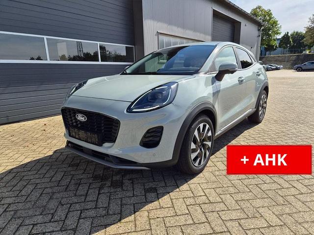 Ford Puma - Titanium 1.0 Hybrid 125PS Autom. abnehm. AHK ACC 4xKamera Klimaautomatik Sitzheizung Lenkradheizung Frontscheibe beheizb. LED-Scheinwerfer SYNC4 Bluetooth Apple CarPlay Android Auto PDC v+h