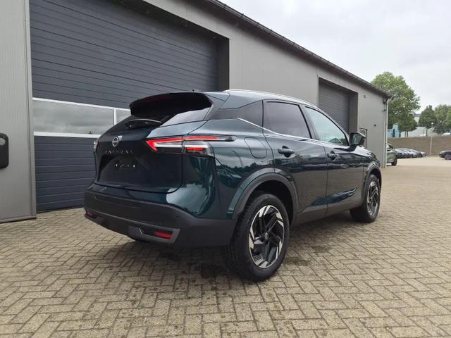 Nissan Qashqai 1.3 DIG-T MHEV 158 PS X-Tronic N-Connecta Teil-Leder PanoGlasdach Klimaautomatik Sitzheizung Lenkradheizung Navi ACC PDC v+h 360&deg;Kamera DAB Bluetooth Touchscreen Apple CarPlay Android Auto 18"LM 