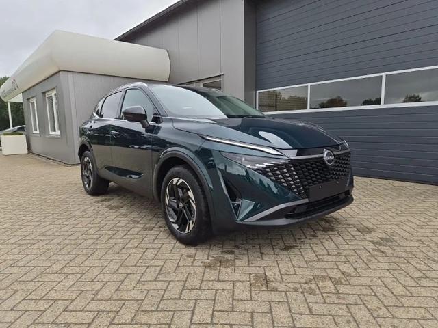 Nissan Qashqai 1.3 DIG-T MHEV 158 PS X-Tronic N-Connecta Teil-Leder PanoGlasdach Klimaautomatik Sitzheizung Lenkradheizung Navi ACC PDC v+h 360&deg;Kamera DAB Bluetooth Touchscreen Apple CarPlay Android Auto 18"LM 