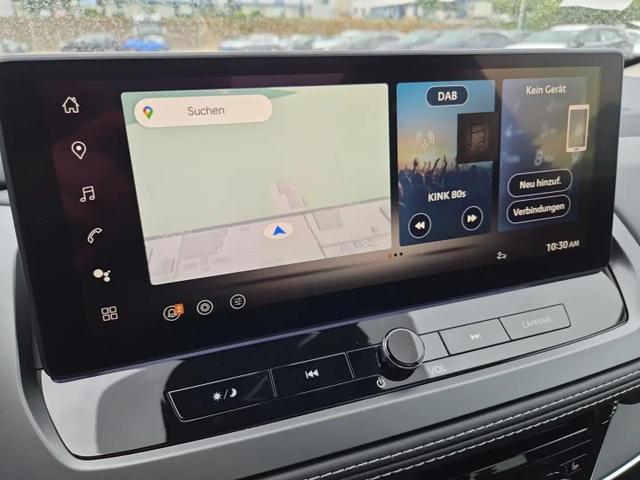 Nissan Qashqai 1.3 DIG-T MHEV 158 PS X-Tronic N-Connecta Teil-Leder PanoGlasdach Klimaautomatik Sitzheizung Lenkradheizung Navi ACC PDC v+h 360&deg;Kamera DAB Bluetooth Touchscreen Apple CarPlay Android Auto 18"LM 